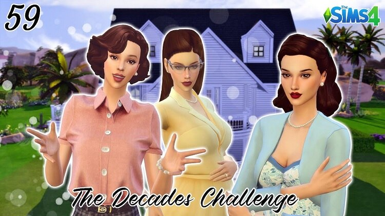 DECADES CHALLENGE IN SIMS 4