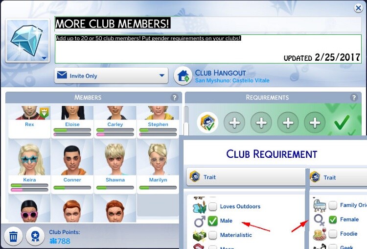 More Club Members