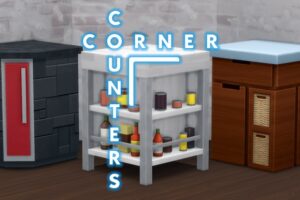 Sims 4 Hidden Corner Counters