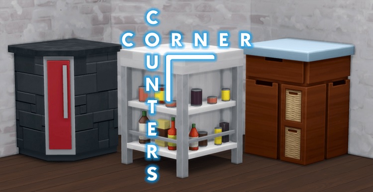 Sims 4 Hidden Corner Counters