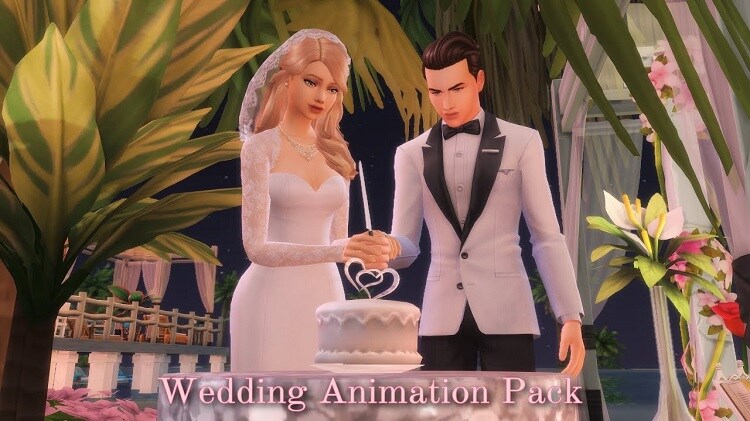 Custom Wedding Animation Pose Pack