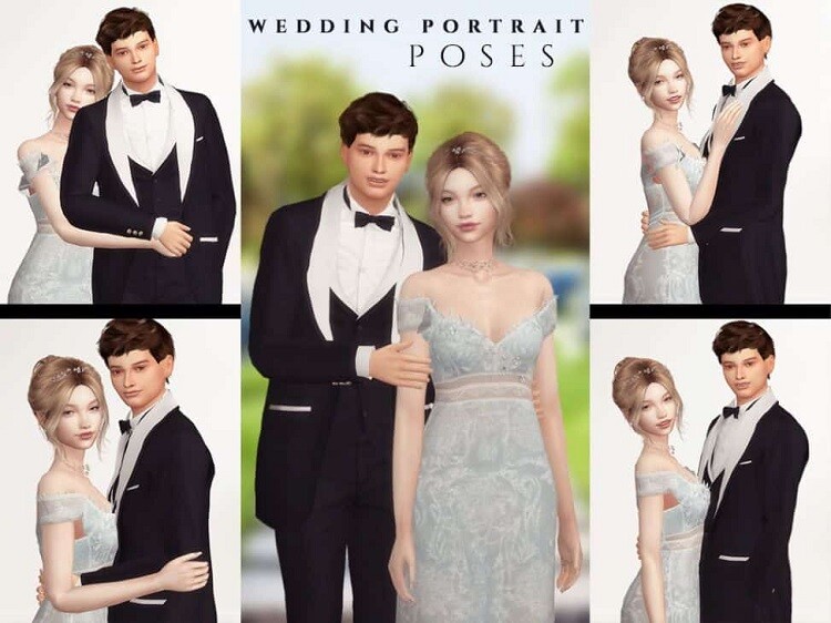 Elegant Wedding Portrait Poses