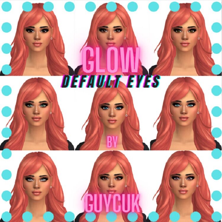 Glow Default Eyes By Guycuk