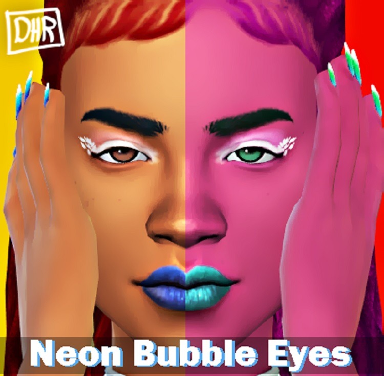 Neon Bubble Default Eyes