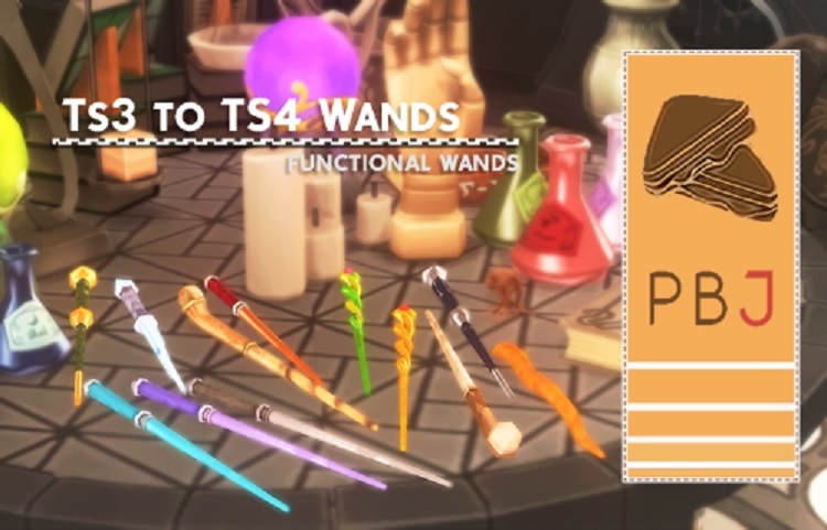 New Wands by Peanut Butter Jelly