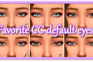 Sims 4 Default Eyes