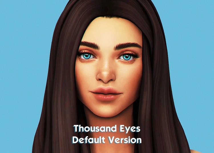 Sims 4 Default Eyes by tiosims