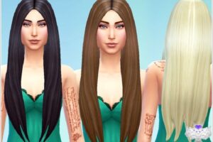 Sims 4 Long Hair CC