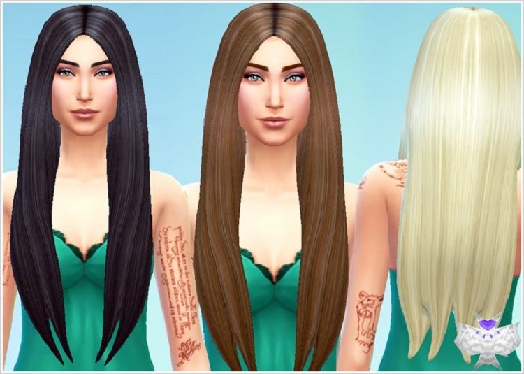 Sims 4 Long Hair CC