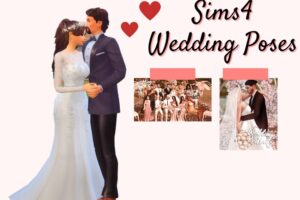 Sims 4 Wedding Poses CC