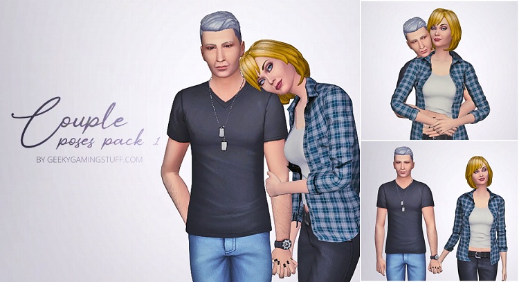 Sims 4 with Couple Poses Packs