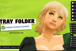 Tray Folder: The Secret Hideout of Sim Creations!