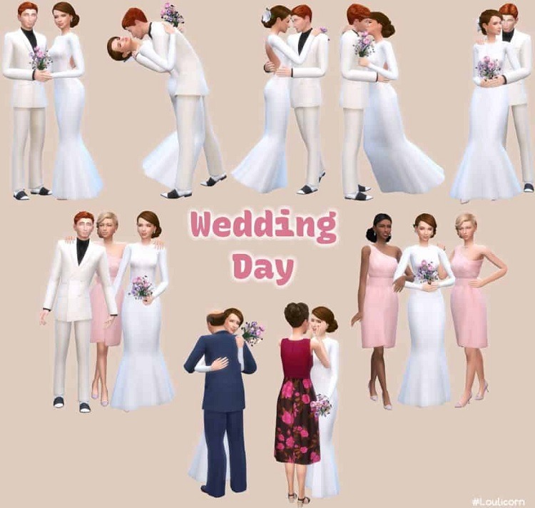 Wedding Day Poses