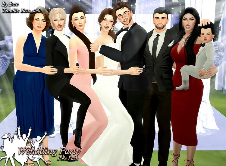 Wedding Party II Pose Pack