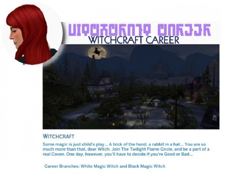 Witchcraft Career by MIDNITETECH'S MODS