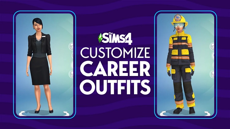 sims 4 changing work outfits