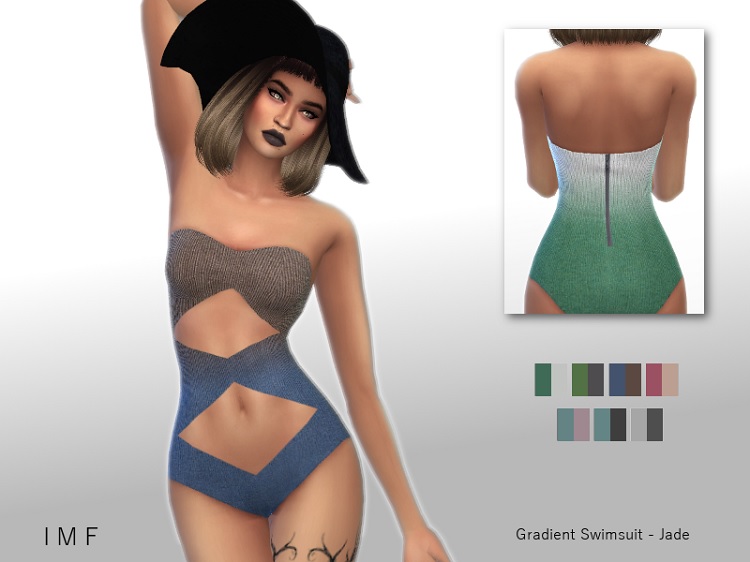 Gradient Swimsuit