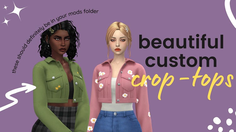 sims 4 crop top