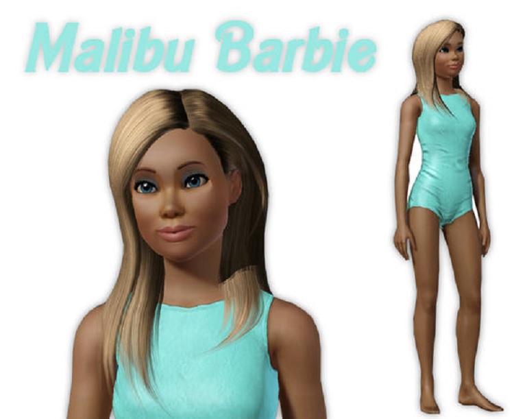 Barbie Malibu Hair