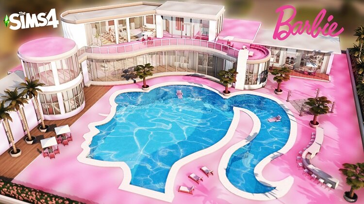 Barbie Shaped Pool