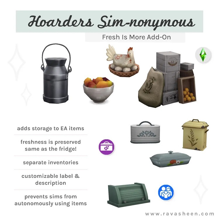 Food Hoarder Mod