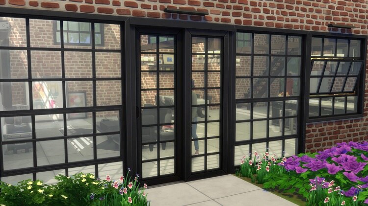 Full-Sized Sliding Door (Moschino) By Illogical Sims