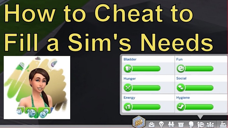 How do you fill motives in Sims 4?