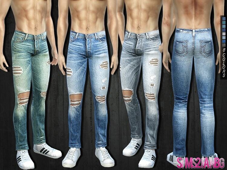 Male Ripped Jeans