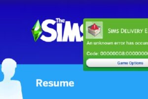 Sims 4 Delivery Error