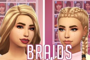 sims 4 braids