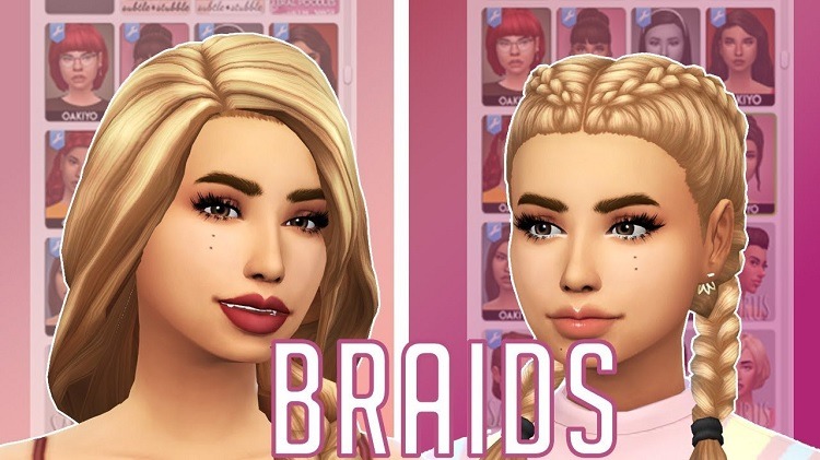 sims 4 braids