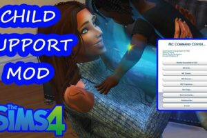 sims 4 child support