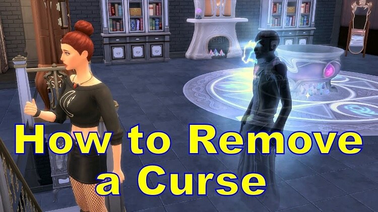 sims 4 how to remove curses