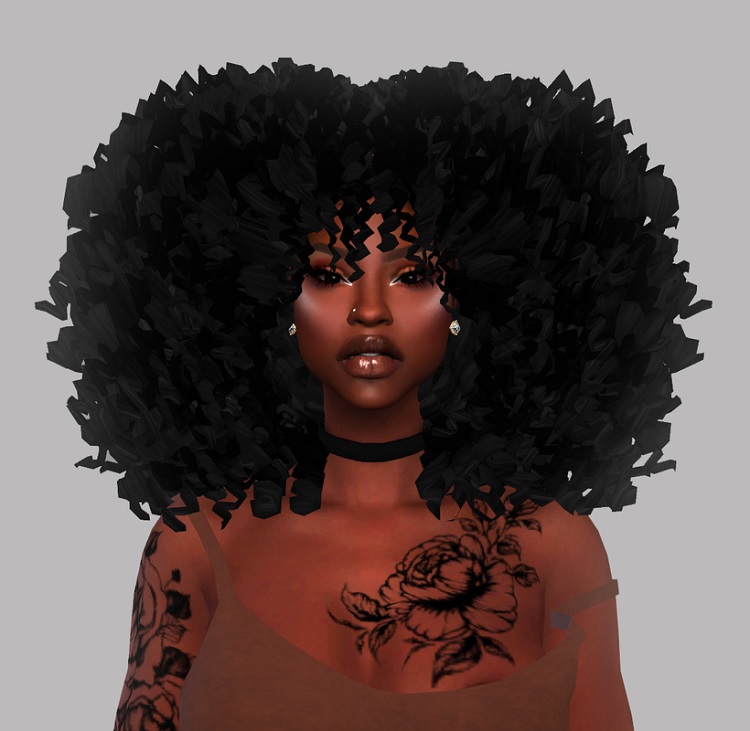 Amma Big Girl Now-Sims 4 Afro