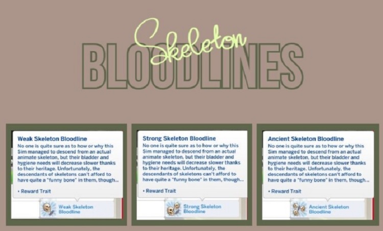 Bloodline Traits