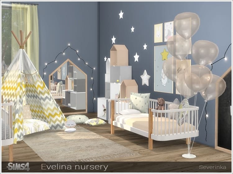 Evalina Nursery Crib