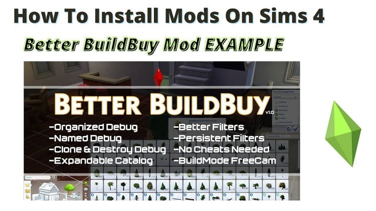 How to Install BetterBuildBuy Mod in Sims 4?