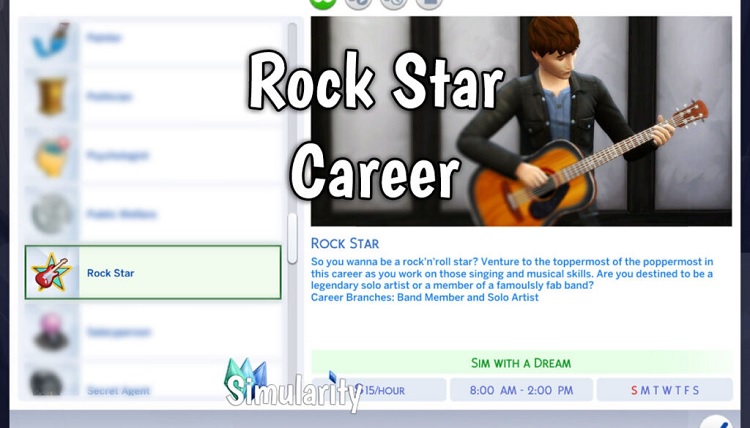 Rock Star Career Mod