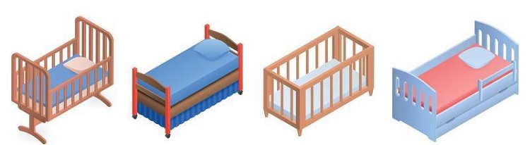 Sims 4 Baby Cribs CC