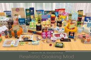 sims 4 realistic cooking mod