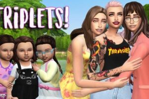 sims 4 triplets