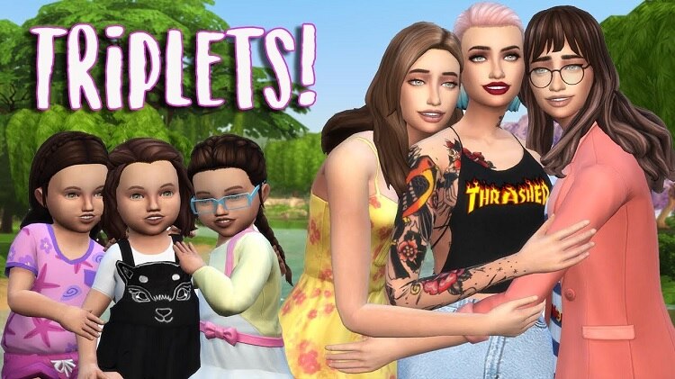 sims 4 triplets