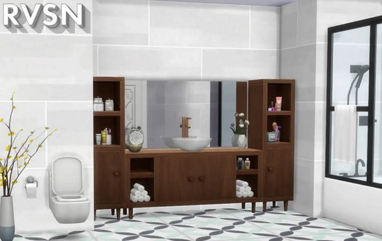 Bathroom CC Set by Ravasheen