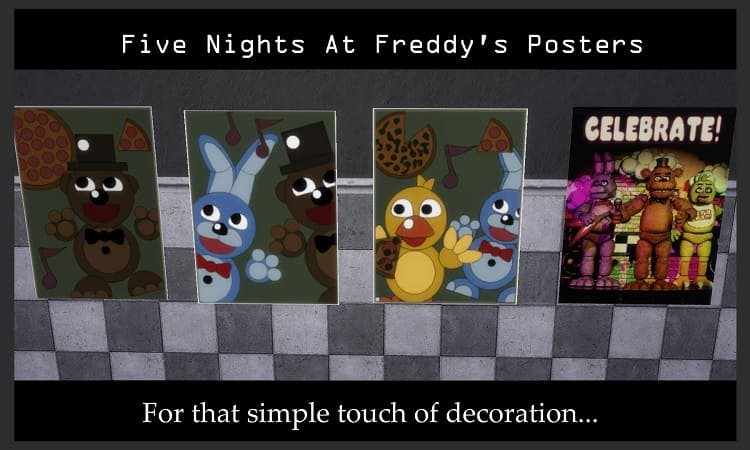 FNAF Posters by Tyran_The_Tyranical