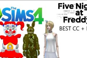 Sims 4 Five Nights at Freddy's Custom Content