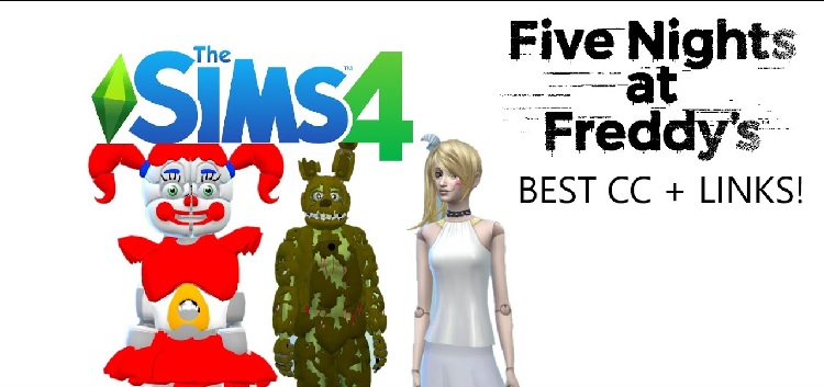 Sims 4 Five Nights at Freddy's Custom Content