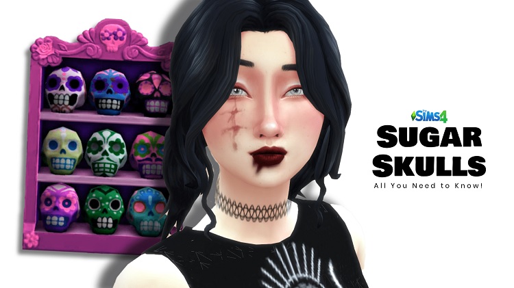 Sims 4 Sugar Skulls