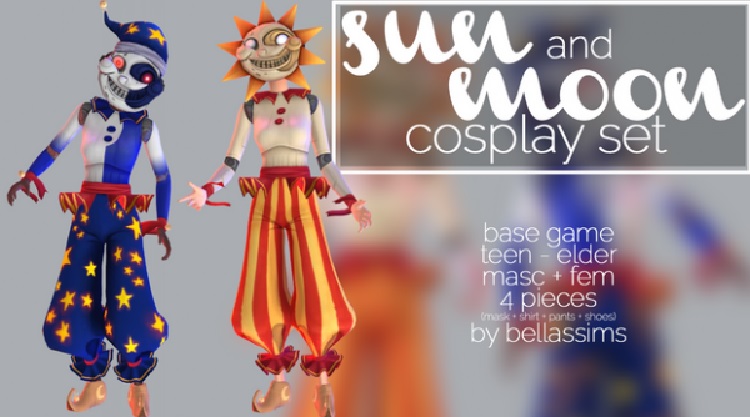 Sun and Moon Cosplay Set by Bellasims