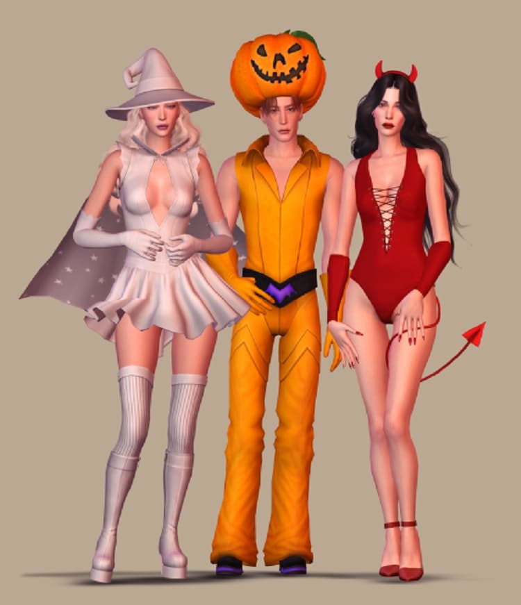 Adult Halloween Costume Set