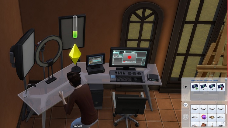 Genesis of Media Production in The Sims 4